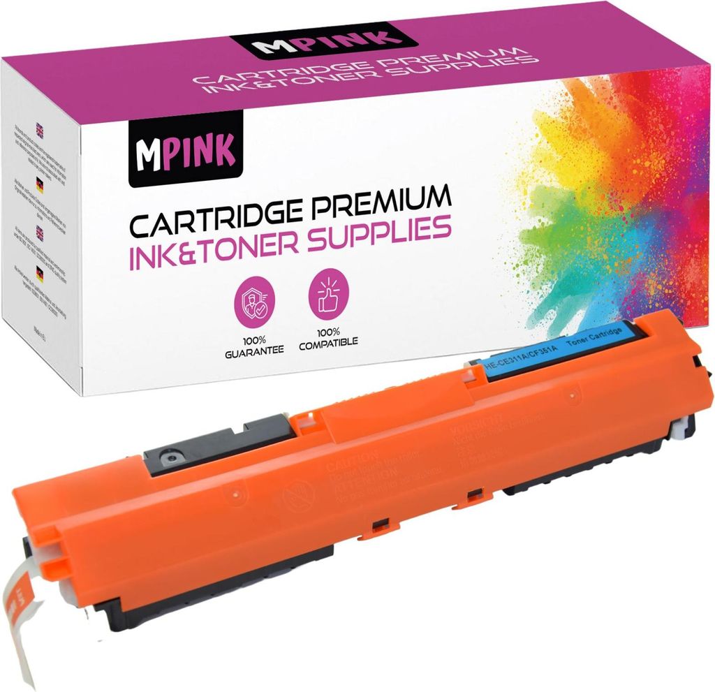 Tonerkartusche für HP CE311A / CF351A Cyan LaserJet Pro CP1000 Series CP1022 CP1025 CP1028nw