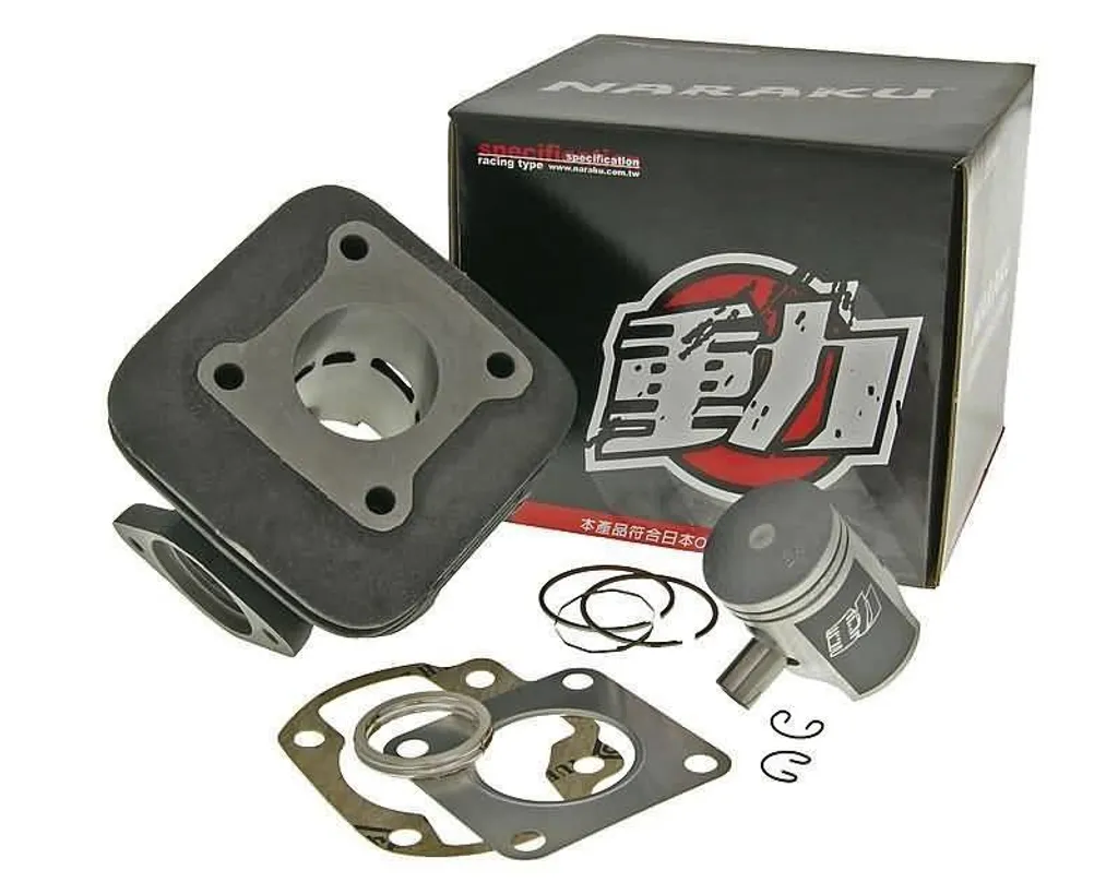 Cylindre de Rechange 50cc Naraku pour Scooter SYM Couché T5C Neuf