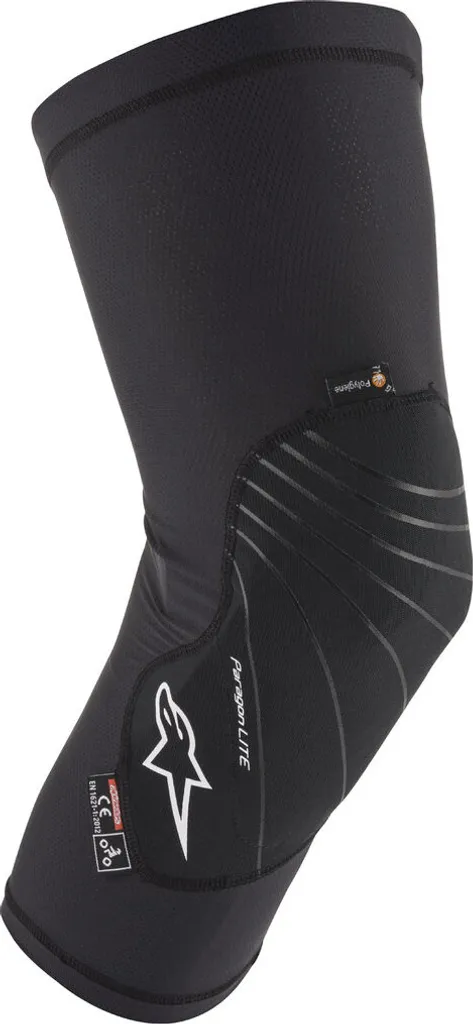 Genouillères Alpinestars Bicycle Paragon Lite Noir Taille S-M Protection