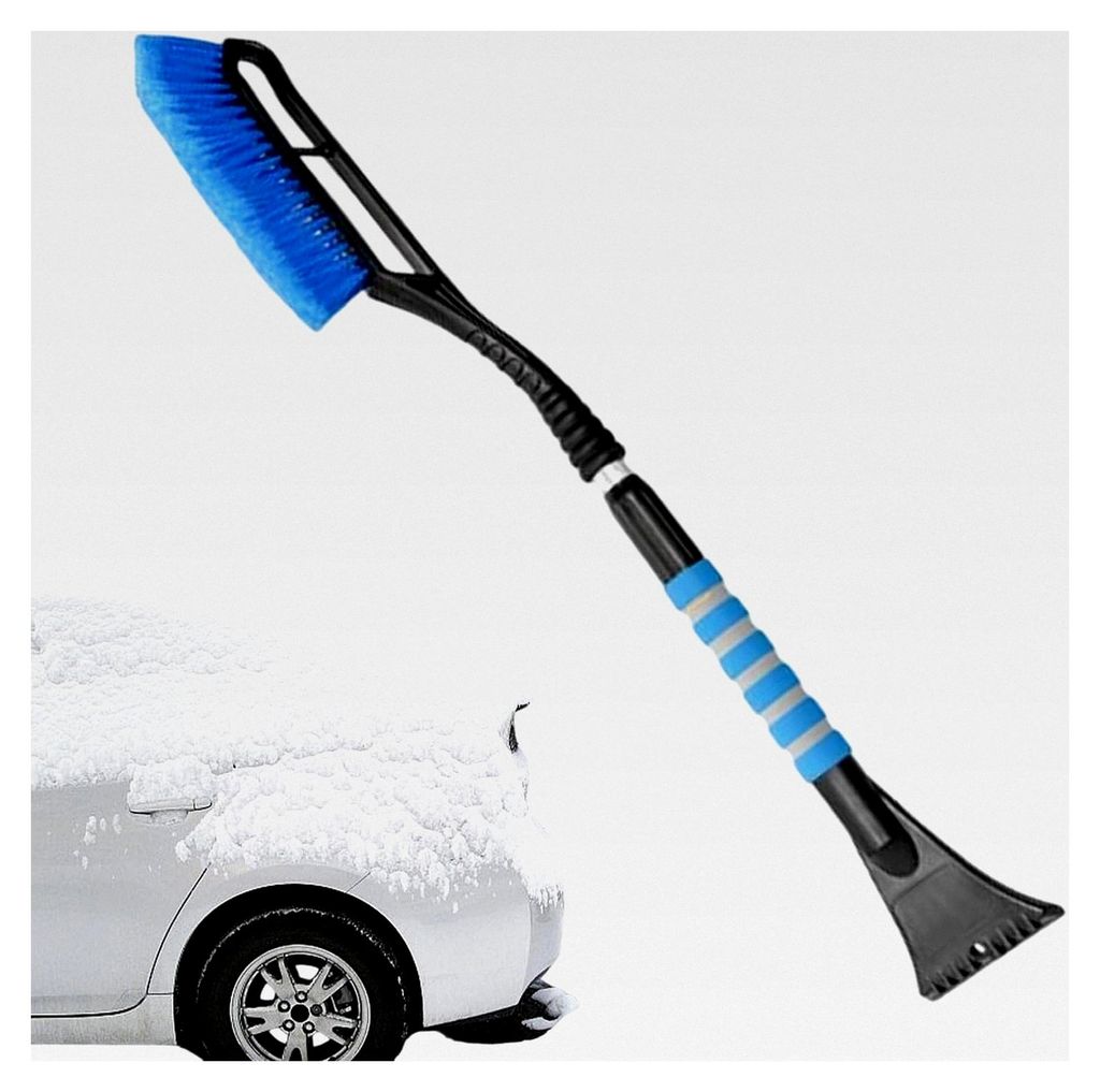 Schneeschaber für Autos – 91,4 cm ausziehbare ergonomische Schaufel und Schneebürste | Abnehmbarer Eiskratzer für Autos und LKWs, Zubehör fü...