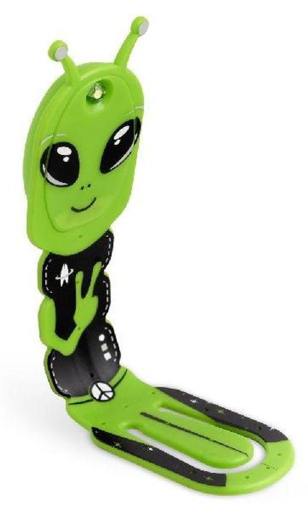 Flexilight Pals Leselicht (Aliens) - grün - 2 in 1 Produktbild 