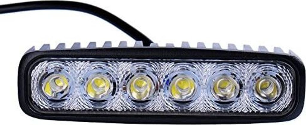 Greenmigo 18W Arbeitsscheinwerfer Auto LED Zusatzscheinwerfer Arbeitslicht LED Light Bar Wasserfest IP67