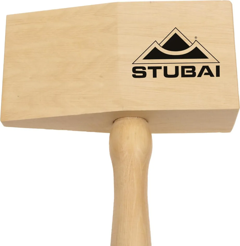 Marteau à bois rectangulaire STUBAI : finissez vos tôles sans traces