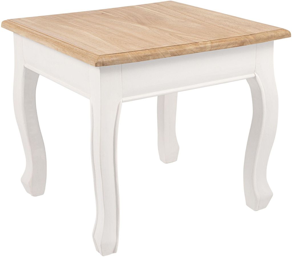 Mesa auxiliar de madera Alma - 45 x 50 x 50 cm - Color: Imagen del producto 