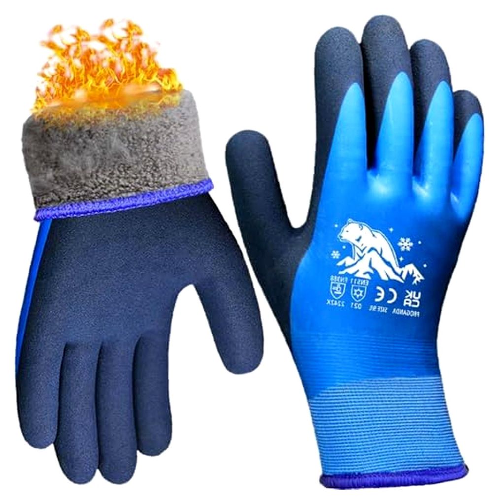 Waaserdichte Winter Arbeitshandschuhe Gartenhandschuhe für Produktbild 