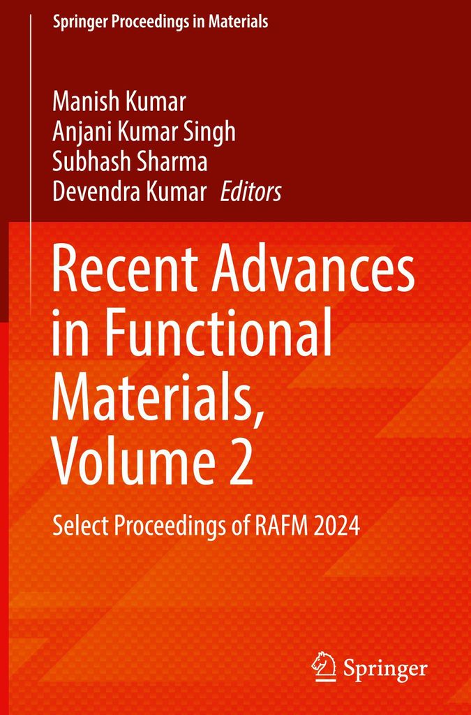 Recent Advances in Functional Materials, Volume 2