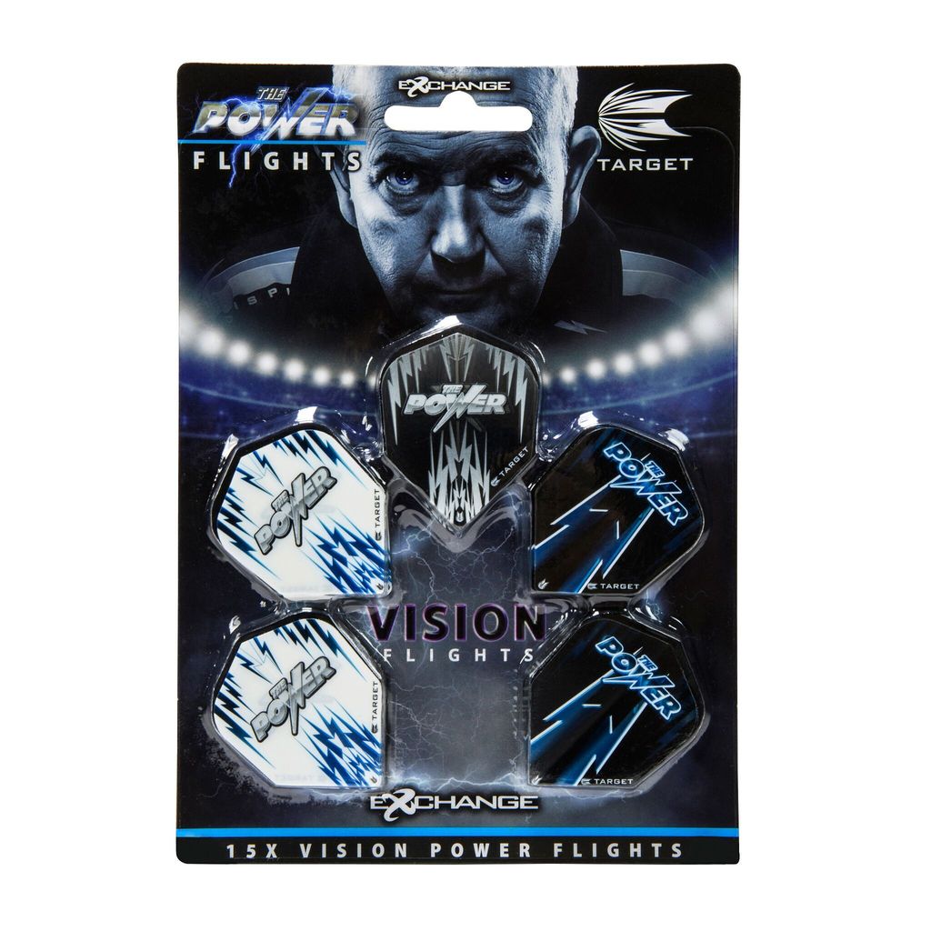 Target Dart Flights-Set "Phil Taylor Vision Power"