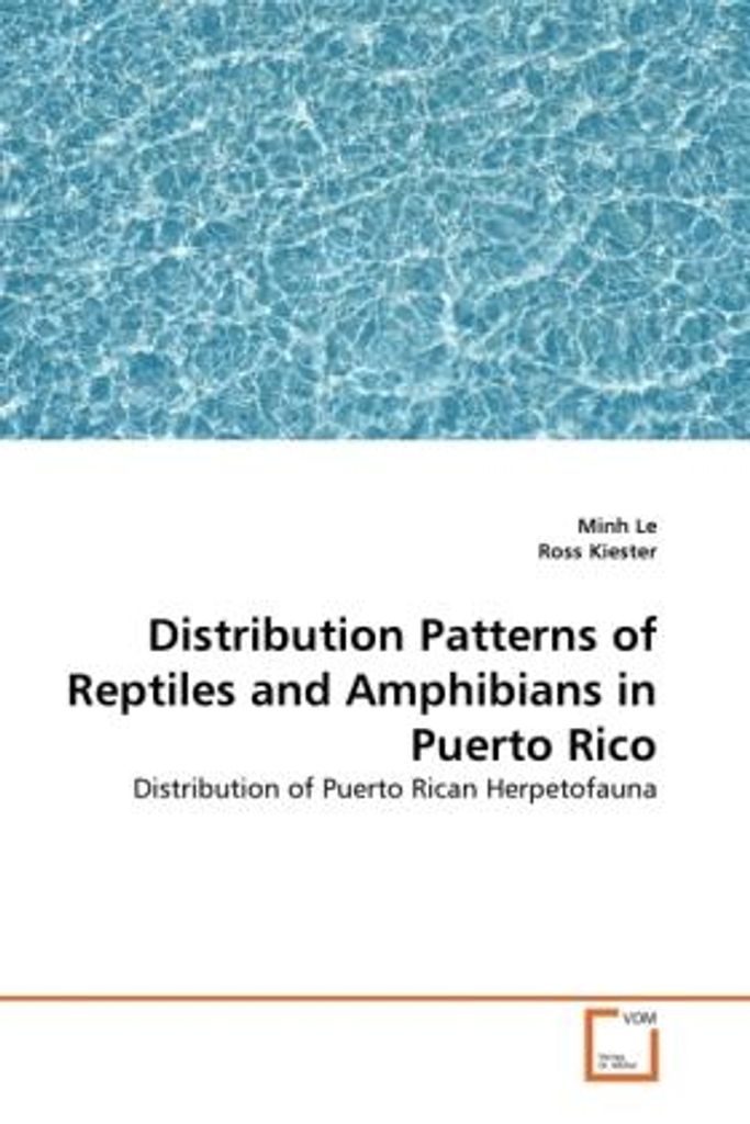 Le, M: Distribution Patterns of Reptiles and Amphibians in P