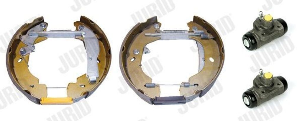 JURID KIT EVO Bremsensatz Trommelbremse Hinten für FORD TRANSIT MK-5 Bus (E) 381311J