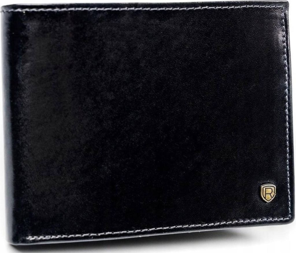 Rovicky Portemonnaie aus Leder für Männer Anchys schwarz One size