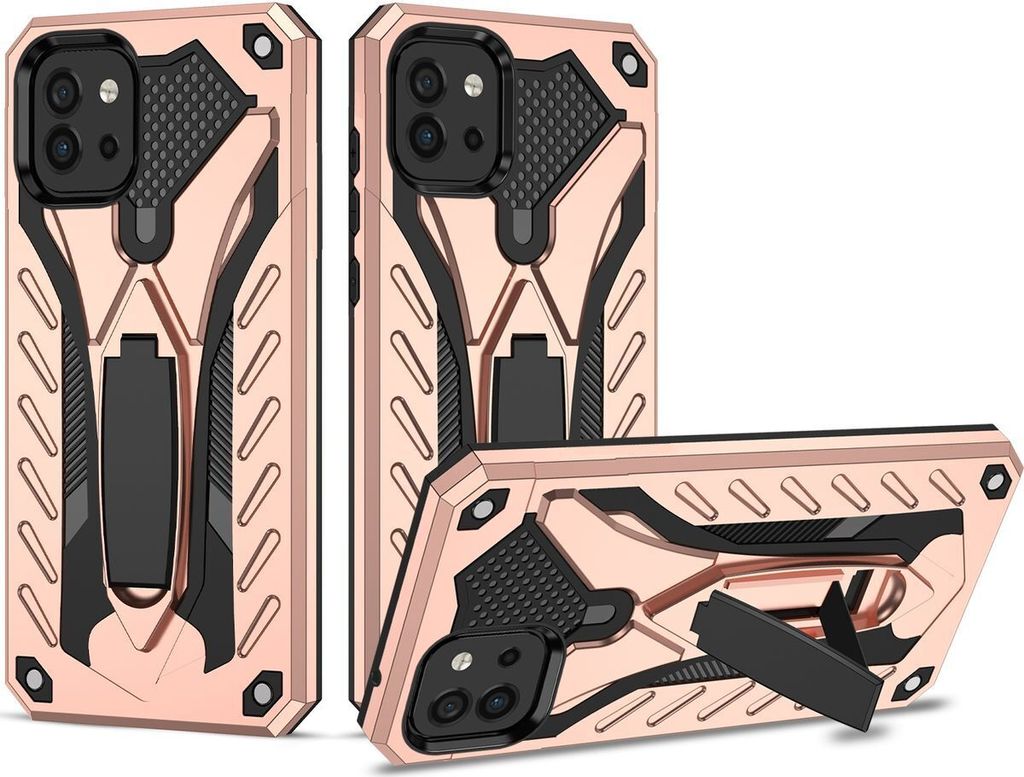 Mobigear Armor Stand  Samsung Galaxy A03 Hülle Hardcase Produktbild 