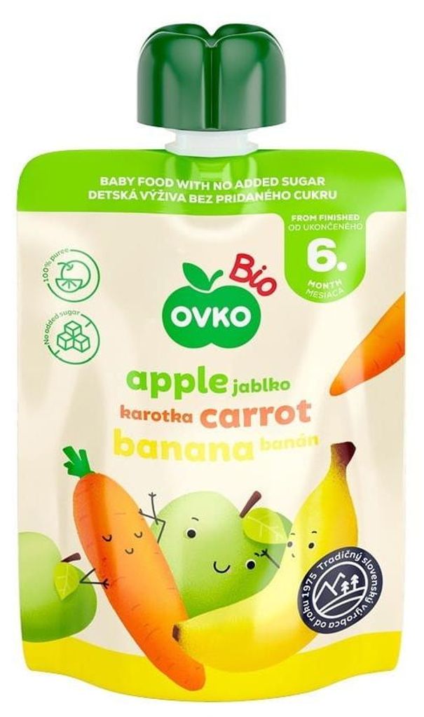 Apfel-Karotten-Bananen-Püree ab dem 6. Lebensmonat 90 g