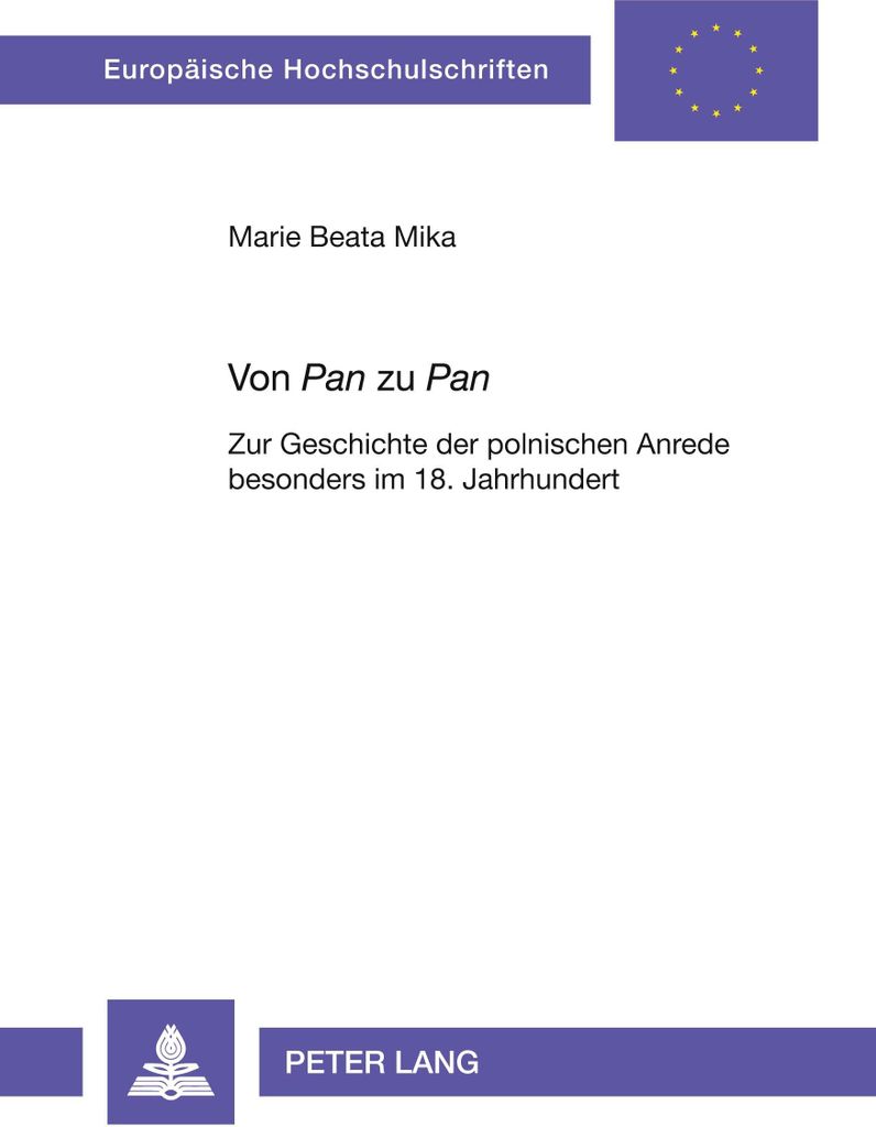 Von 'Pan' zu 'Pan'