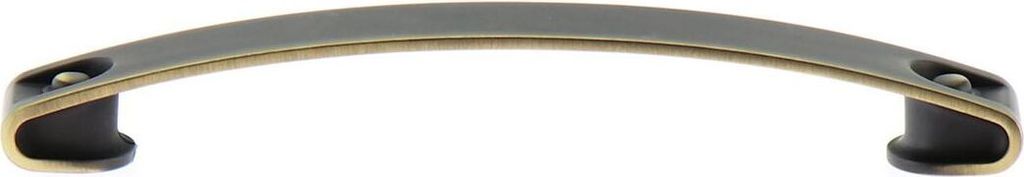 Estamp Griff Flexo LA 160mm - Möbelgriff Breite 185,8mm - Schrankgriff im Industrie-Look, Zinkdruckguss Bronze industriell