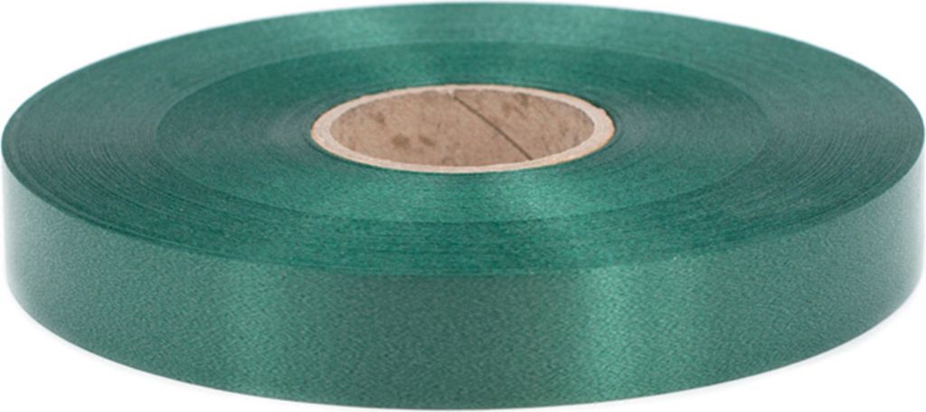 Geschenkband Ringelband 19mm x 100m Rolle Dunkelgrün Produktbild 