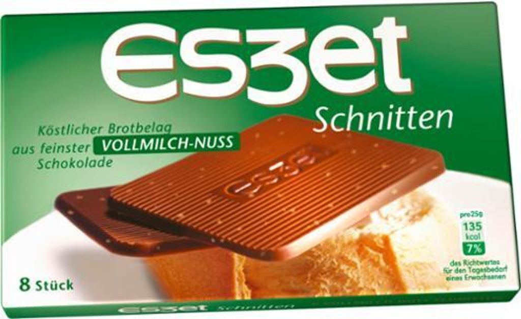 Eszet Vollmilch Nuss 75G Produktbild 