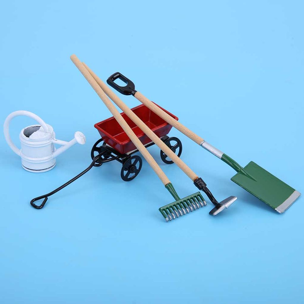 Miniaturní zahradní box Zemědělské nářadí Model pro 1/12 Obrázek produktu 