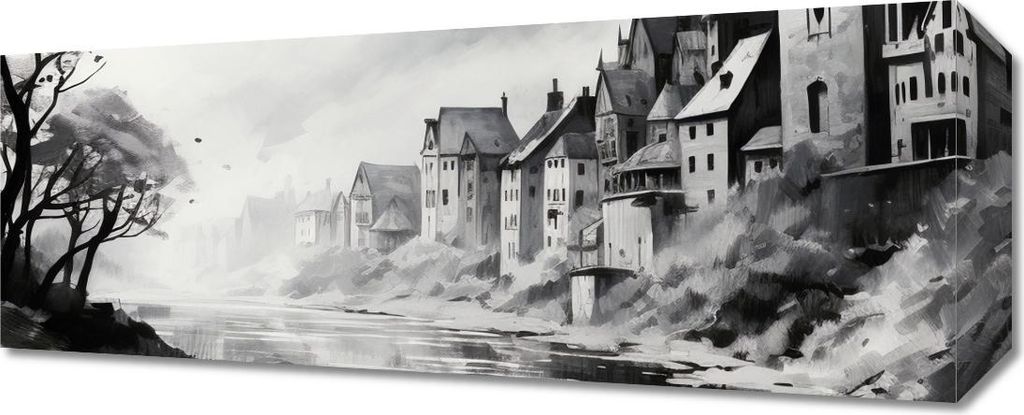 Bild 50x20cm Nebelreflex