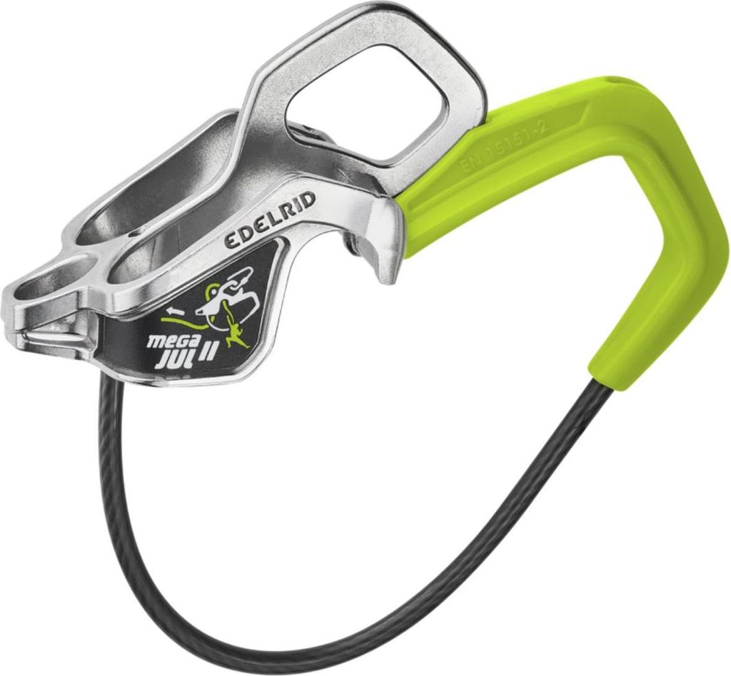 EDELRID MEGA JUL II Bremse, schiefergrau Produktbild 