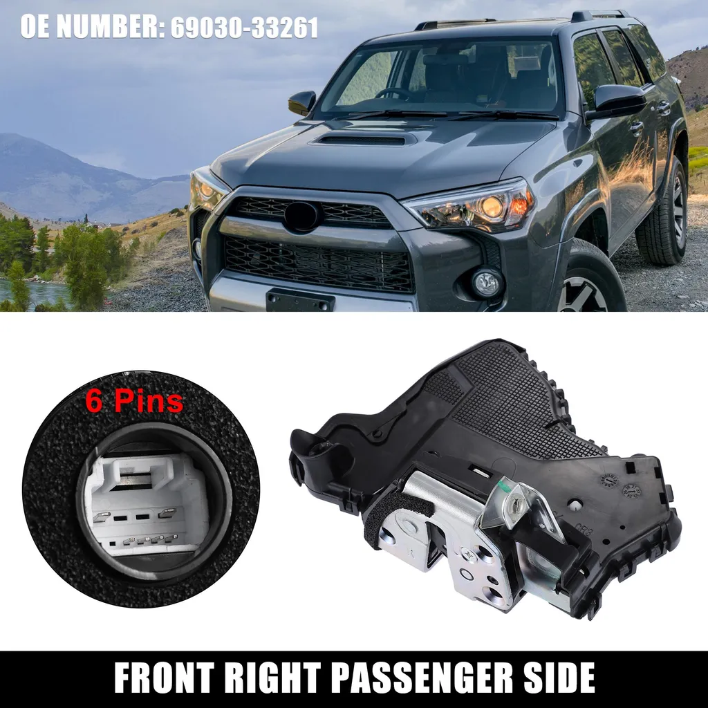 Moteur d'Actionneur de Serrure Avant Droite 69030-33261 pour Voiture