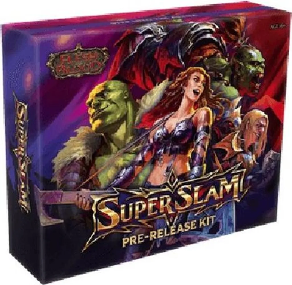Kit Super Slam Chair et Sang (EN) avec Boosters et Carte Promo Exclusive