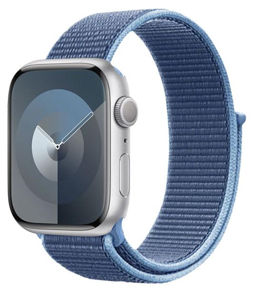 Crong Nylon - Sportarmband für Apple Watch 38/40/41/42 mm (Ozeanblau)