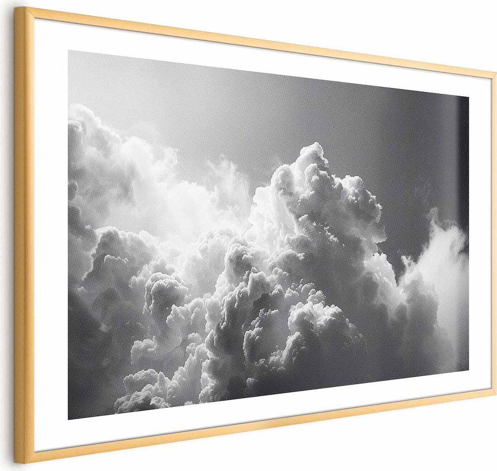 Posterpapier Poster - Extraordinary Phenomenon: The Sun Illuminating Dark Clouds 60x40 cm Muster b-H-10045-ao-a