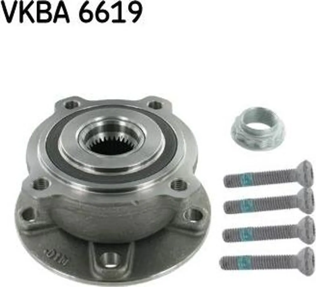 Remplacer roulement de roue BMW X5 X6 avec le kit SKF VKBA 6619 complet