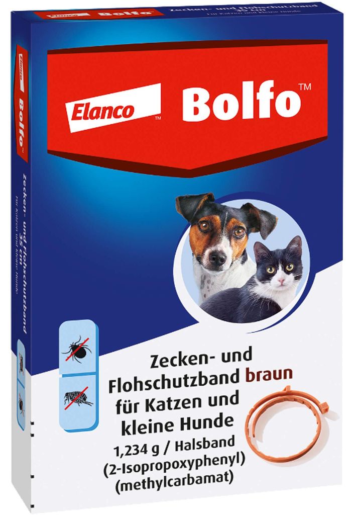 Bolfo fascia antipulci e antizecche per gatti e cani di Immagine del prodotto 