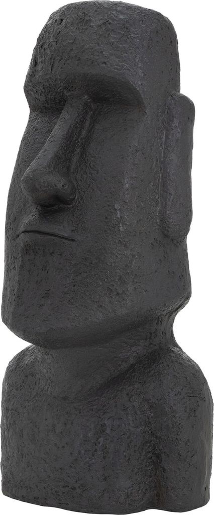 ECD Germany Moai Figur Rapa Nui Kopf 78cm hoch, Anthrazit, Produktbild 
