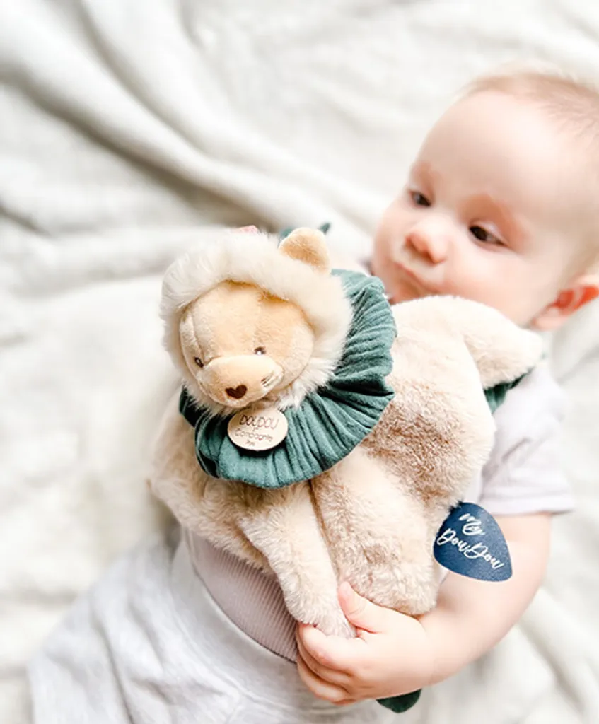 Doudou Lion Toadstool 3in1 : Fini les Sucettes Perdues et les Pleurs