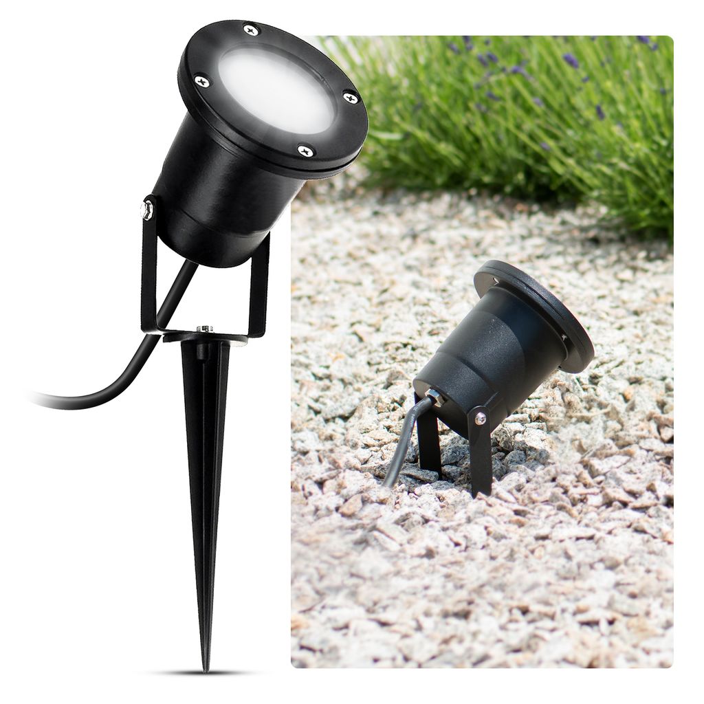 SSC-LUXon KARI LED Gartenstrahler mit Erdspieß für außen in Produktbild 