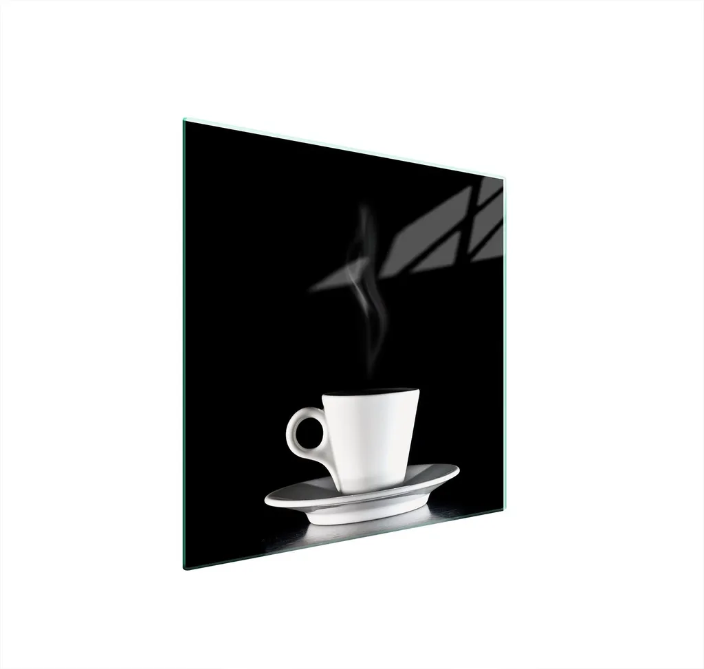 Protezione Vetro Temperato 50x52 Caffè - Copripiano Professionale - 1