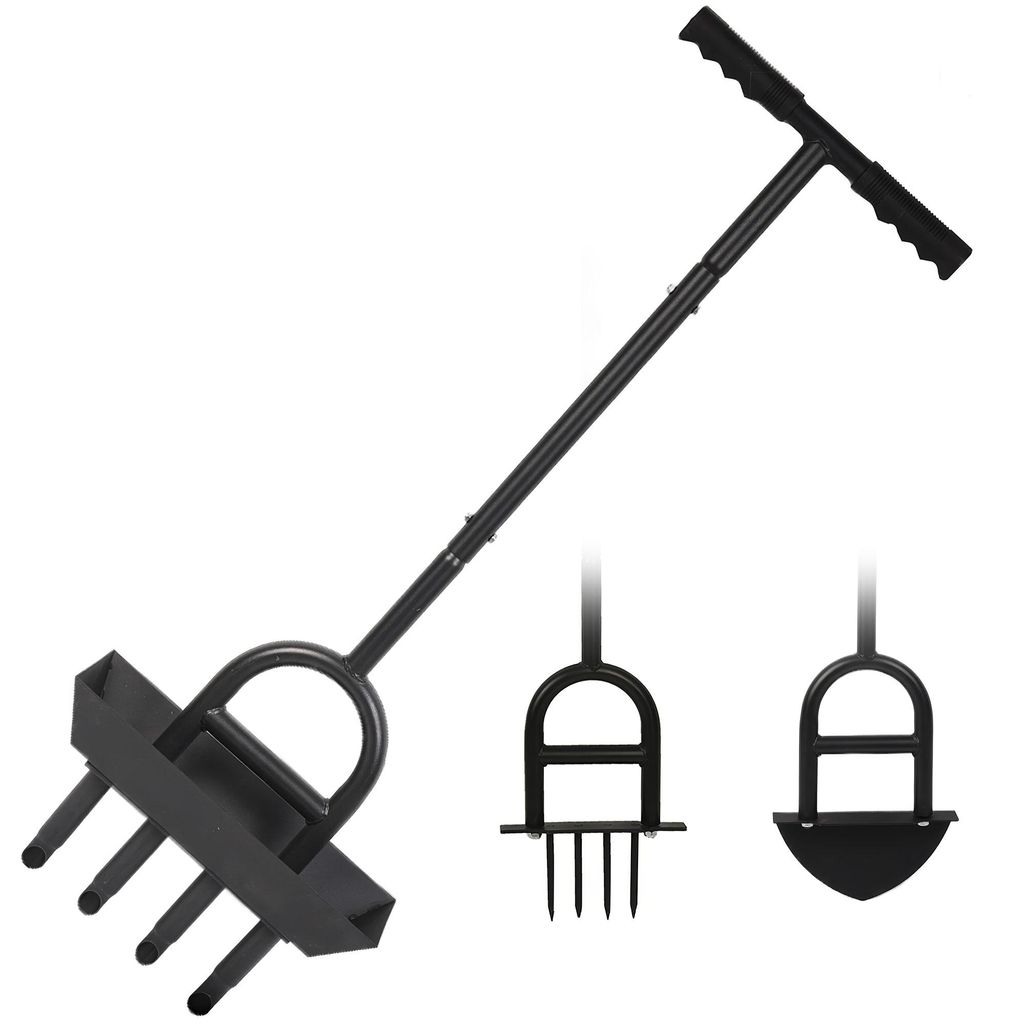 Aeroforge - Aérateur manuel 3 en 1 pour pelouse avec Image du produit 