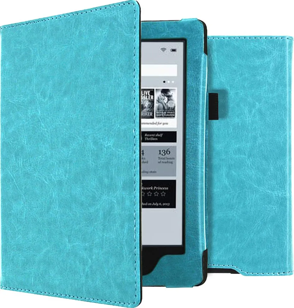 iMoshion Cover Kobo Aura H2O Azzurro: Leggi Ovunque con Stile e Sicurezza