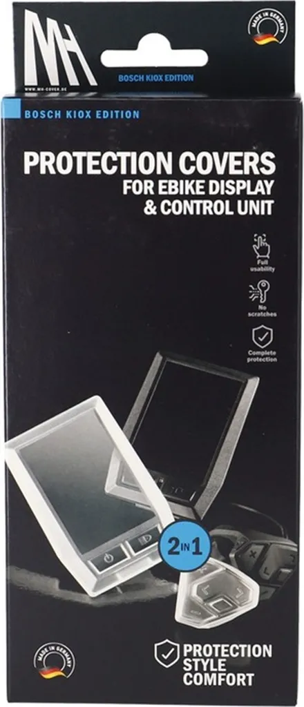 Couvercle MH transparent 2en1 pour écran Bosch Kiox + Control Unit - 2