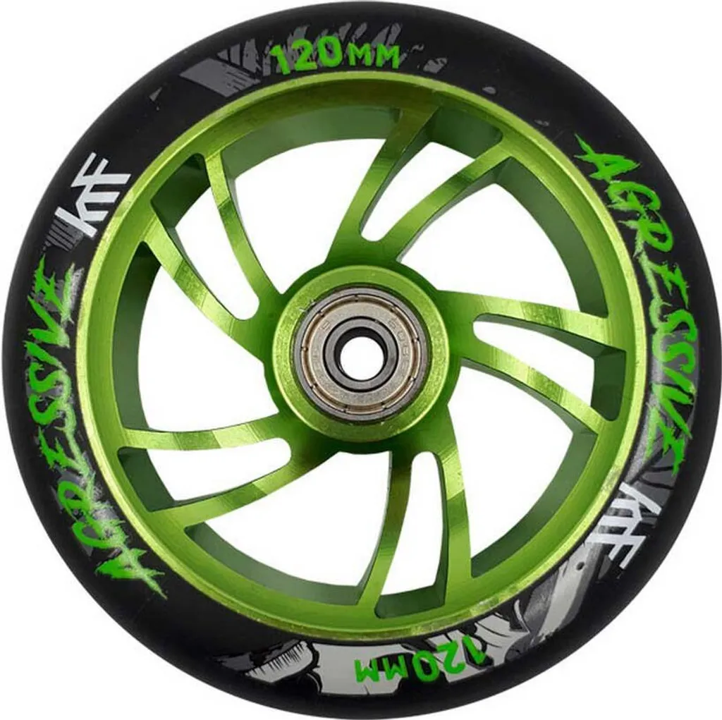 Roue de Skatepark 120mm 88A Krf Agr-alurad pour Trottinette de Freestyle