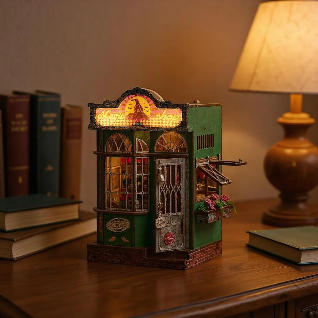 Activités Créatives Adultes : Puzzle 3D Magie pour Déco Bibliothèque