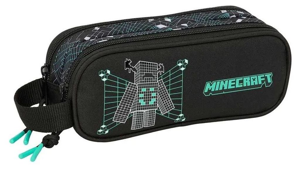 Safta Double Minecraft Screen Mäppchen Schwarz  Mann Produktbild 