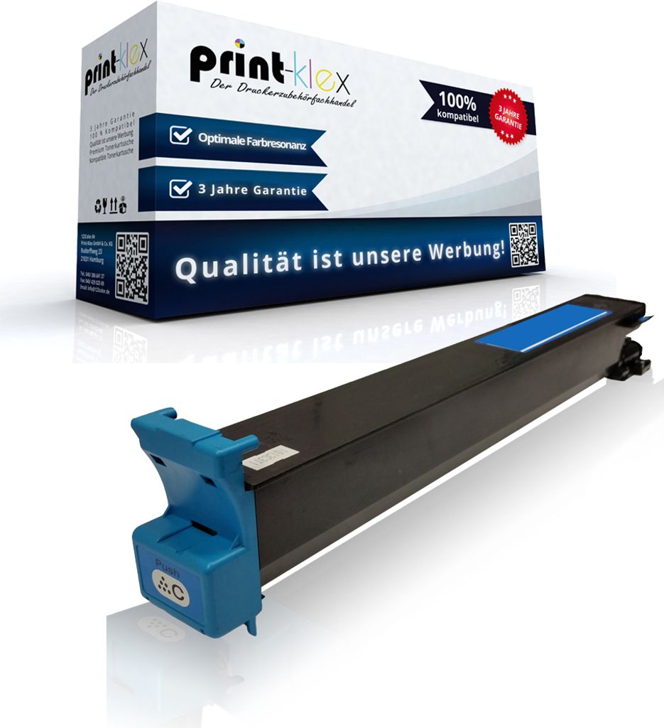 Kompatible Tonerkartusche Develop Ineo Plus250 Ineo Plus250P Ineo Plus251 Ineo Plus251P 8938-520 TN-210C TN210C Blau Cyan - Office Light Serie