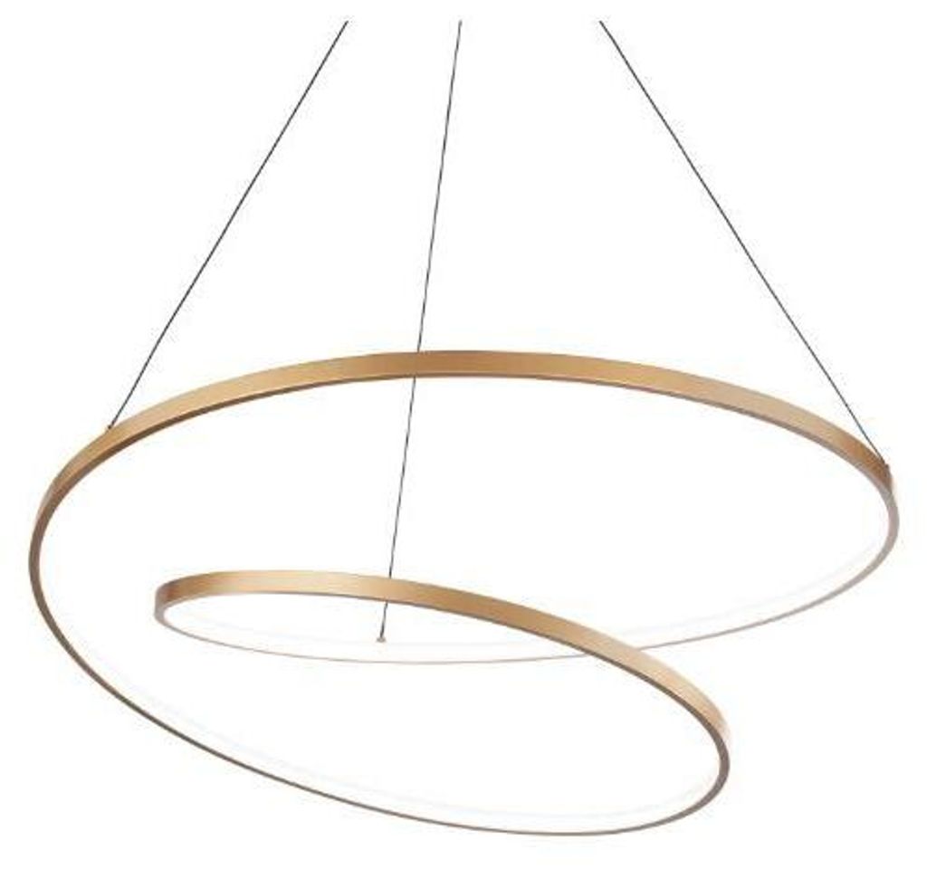 Moderne Aufhängung Oz Metall Messing Led 48W 3000K Warmes Licht D60Cm Dali