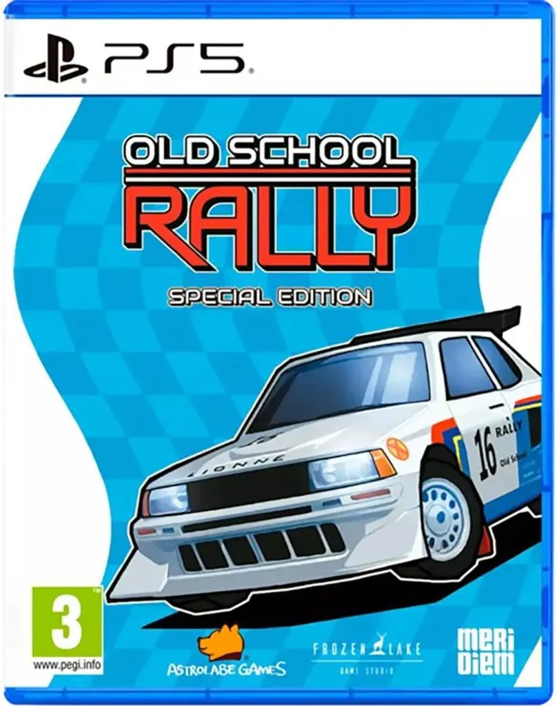 Old School Rally PS5 Edizione Speciale Trasparente PAL - Gioco Fisico