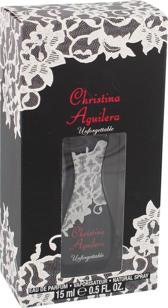 Christina aguilera, unvergesslich, eau de parfum, für Frauen, 15 ml *Miniatur