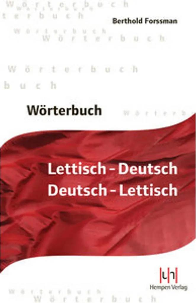 Dictionnaire Letton-Allemand et Allemand-Letton Relié Format de Poche
