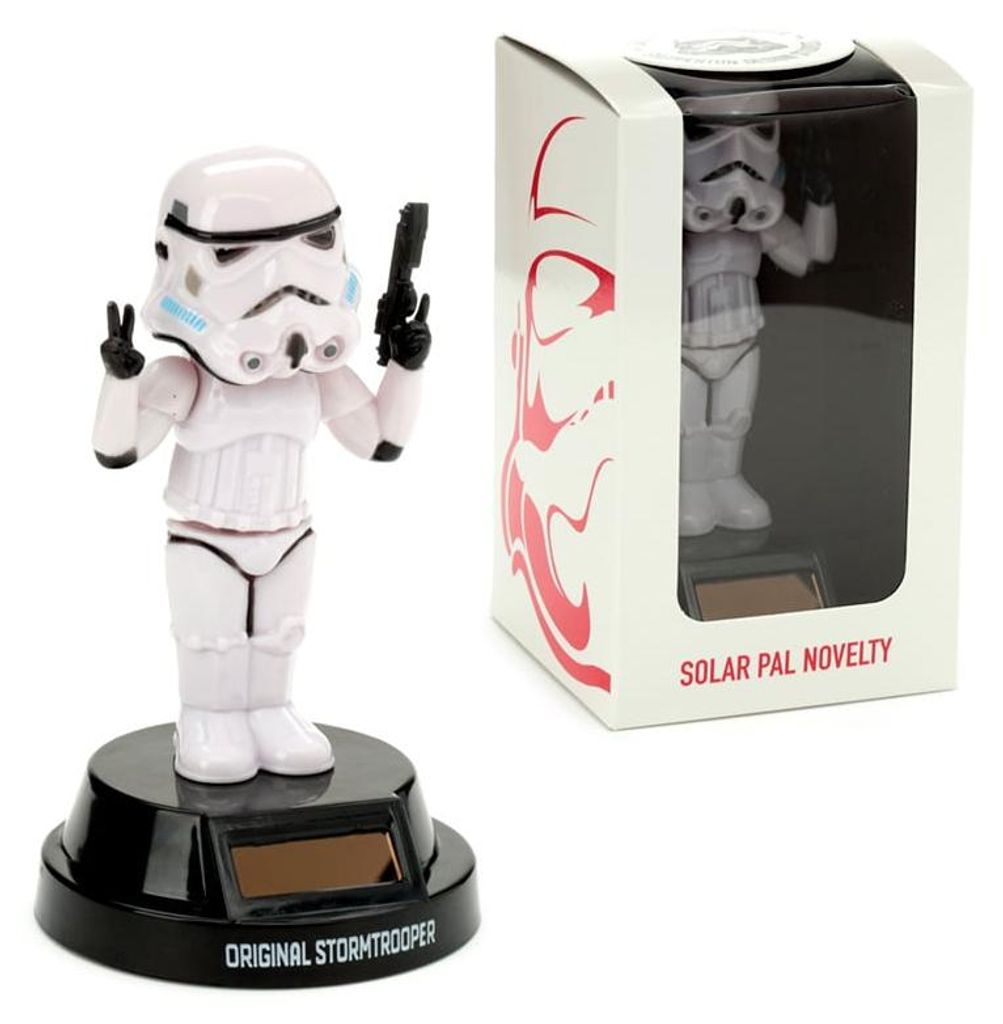 Solar-Wackelfigur Stormtrooper Peace Immagine del prodotto 