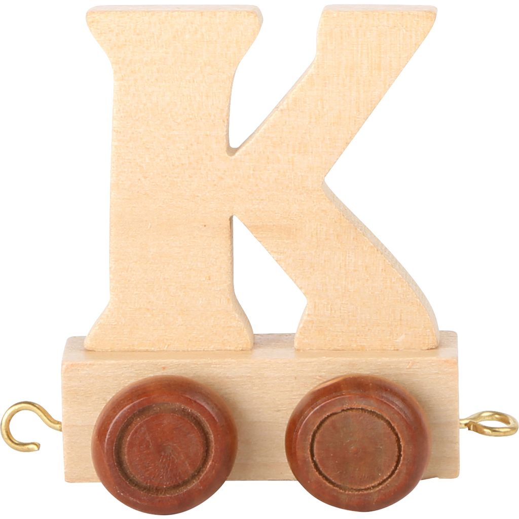 Small Foot Design 7471 Train de lettres en bois, wagon de