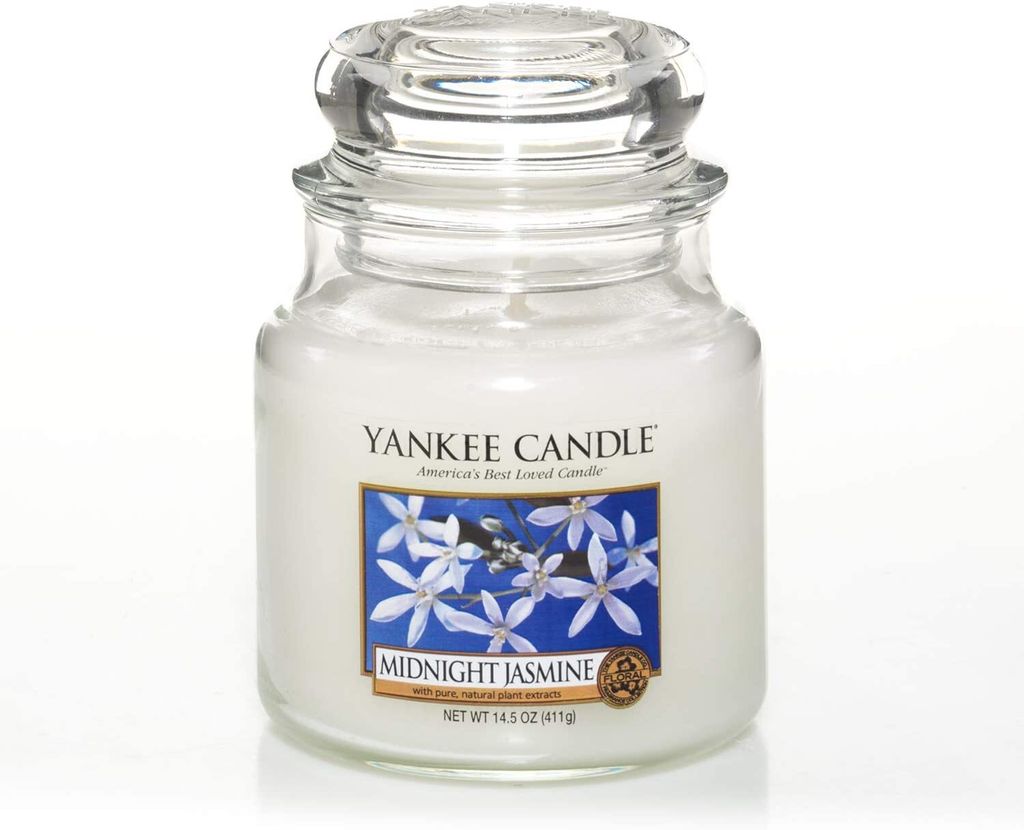 'YANKEE CANDLE Midnight Jasmine', Medium Jar (411g)