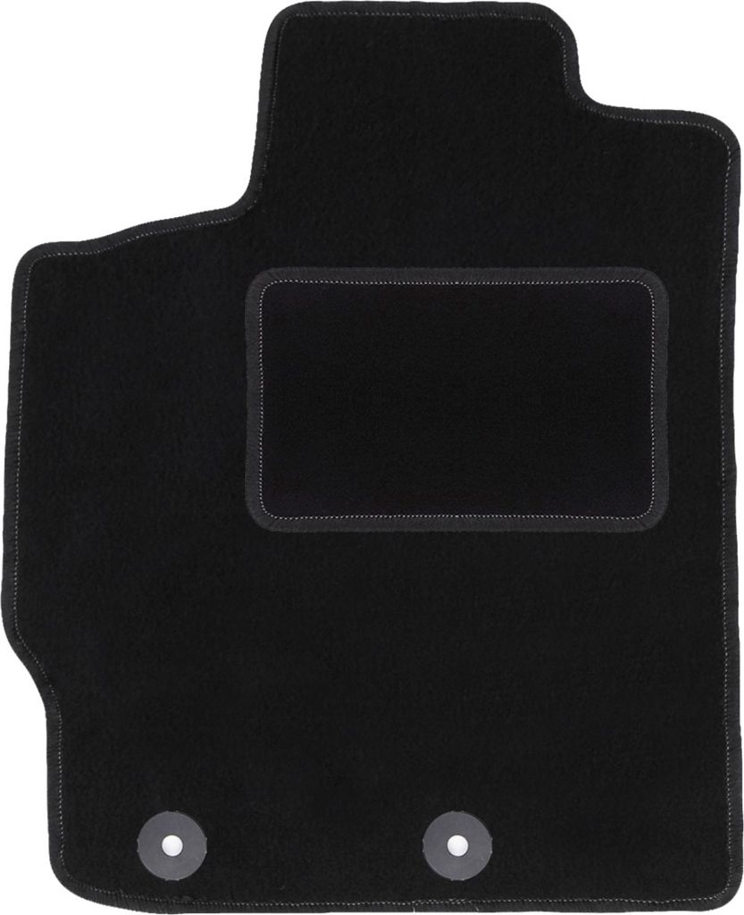 Fahrermatte schwarz für: Toyota Yaris II Fließheck (2005-2011)