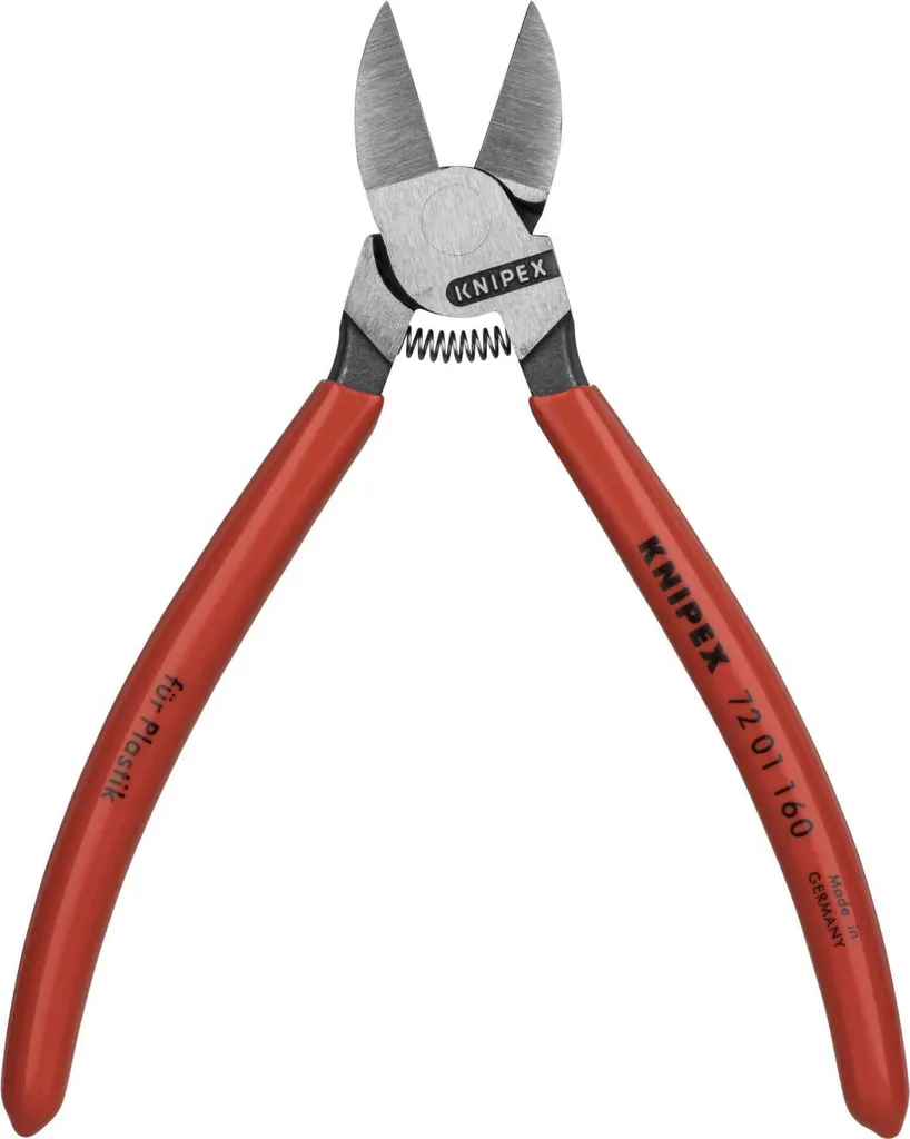 Tronchese KNIPEX 72 01 160 per Plastica - Taglio a Filo Professionale