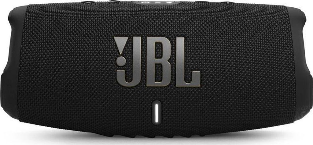 JBL Charge 5 Wifi + Bluetooth  Lautsprecher  Wasser- und Produktbild 